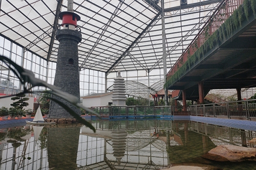 富硒有機館展示